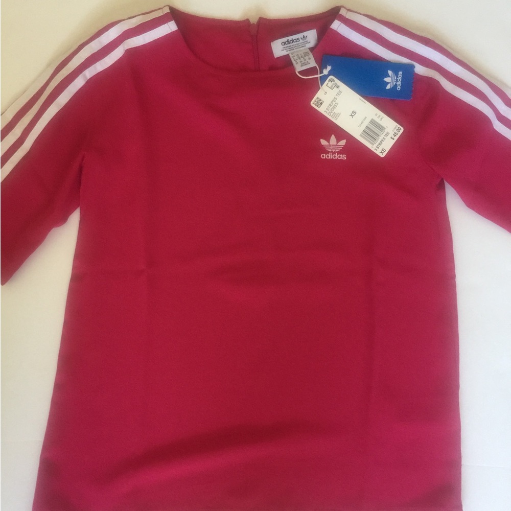 Adidas Original 3 Stripe T Shirt